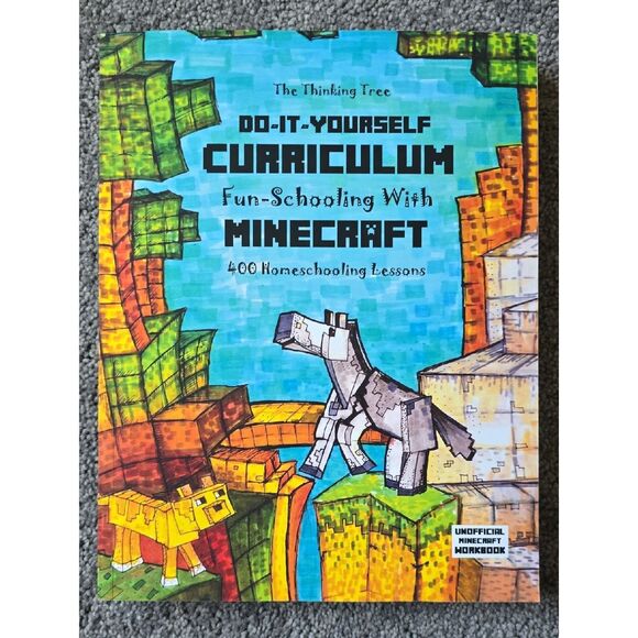 Other - Do-It-Yourself Curriculum: Fun-Schooling with Minecraft Ages 9 - 12 ADHD Autism